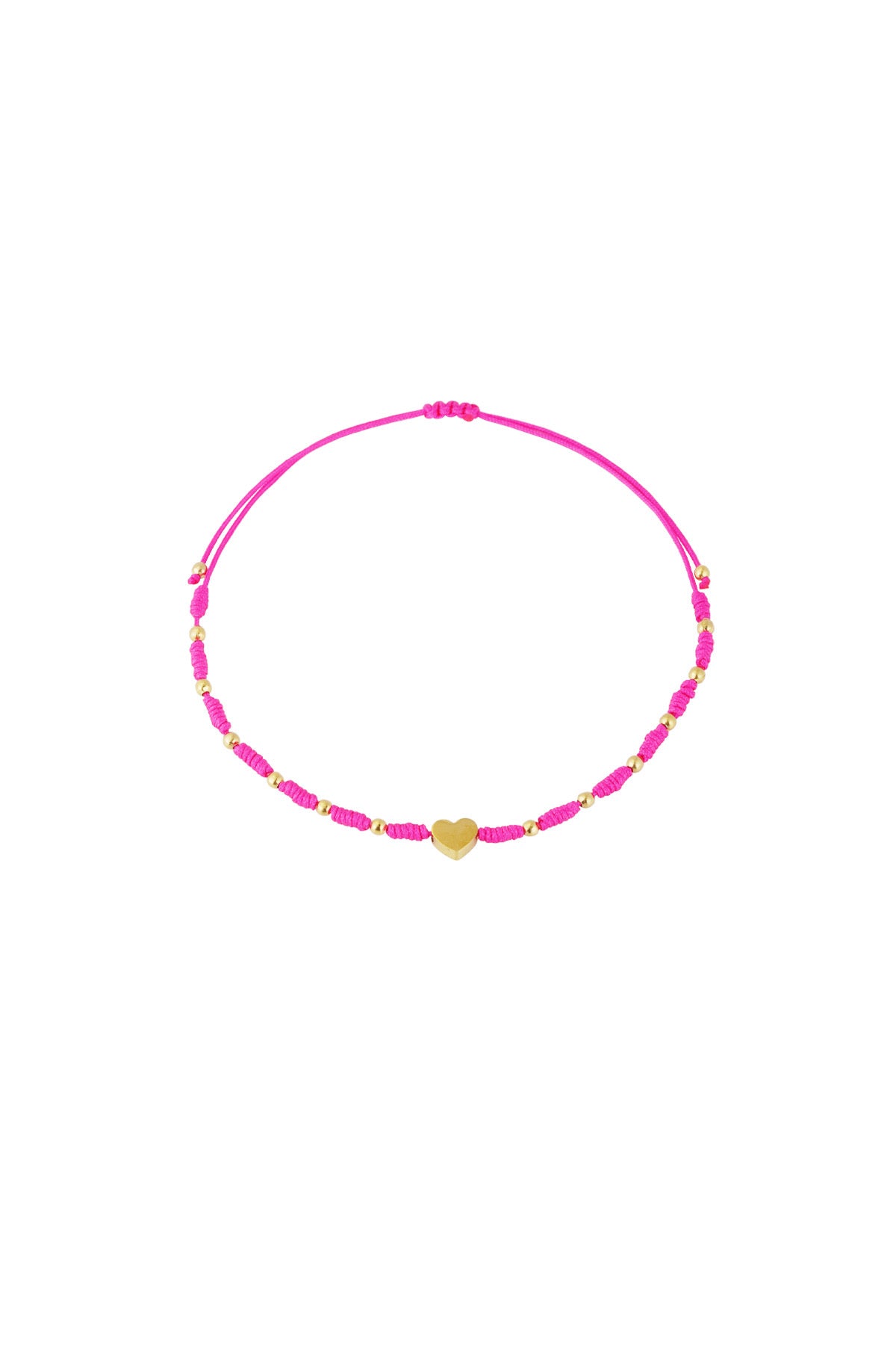 Friendship armband fuschia