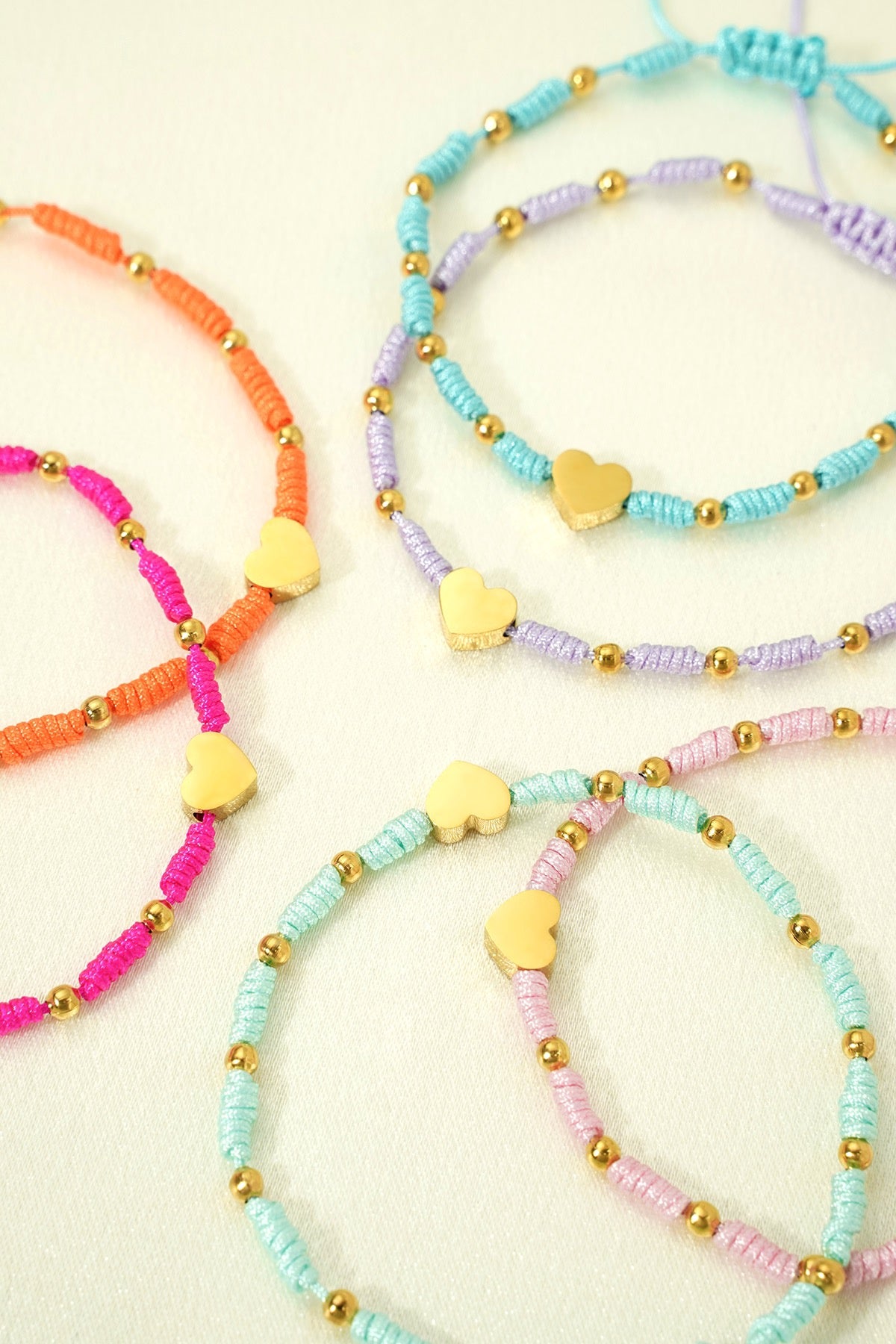 Friendship armband fuschia