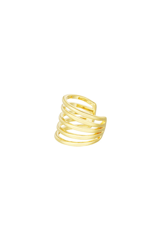 Ear cuff layered luxe